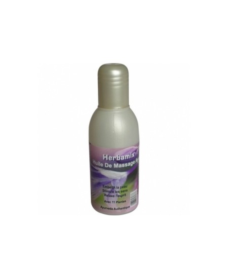 Kerala Nature - Huile de massage ayurvédique 11 plantes - 100 ml