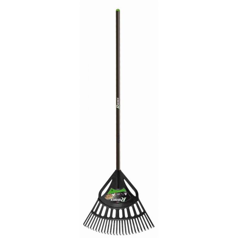 Balai à feuilles 64 cm avec manche fibre 1m30