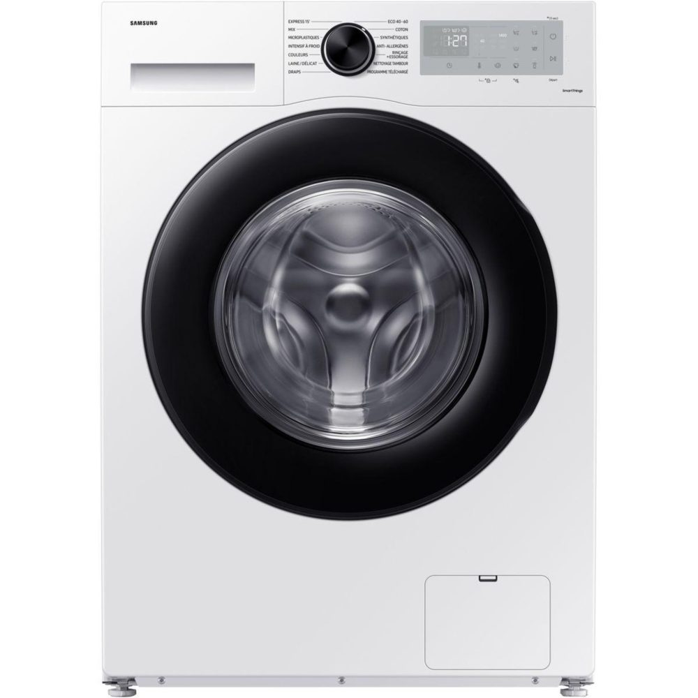 Samsung Lave linge hublot ww80cgc04dah - 8 kg - 1400 tr/min - classe a - moteur induction - connecté
