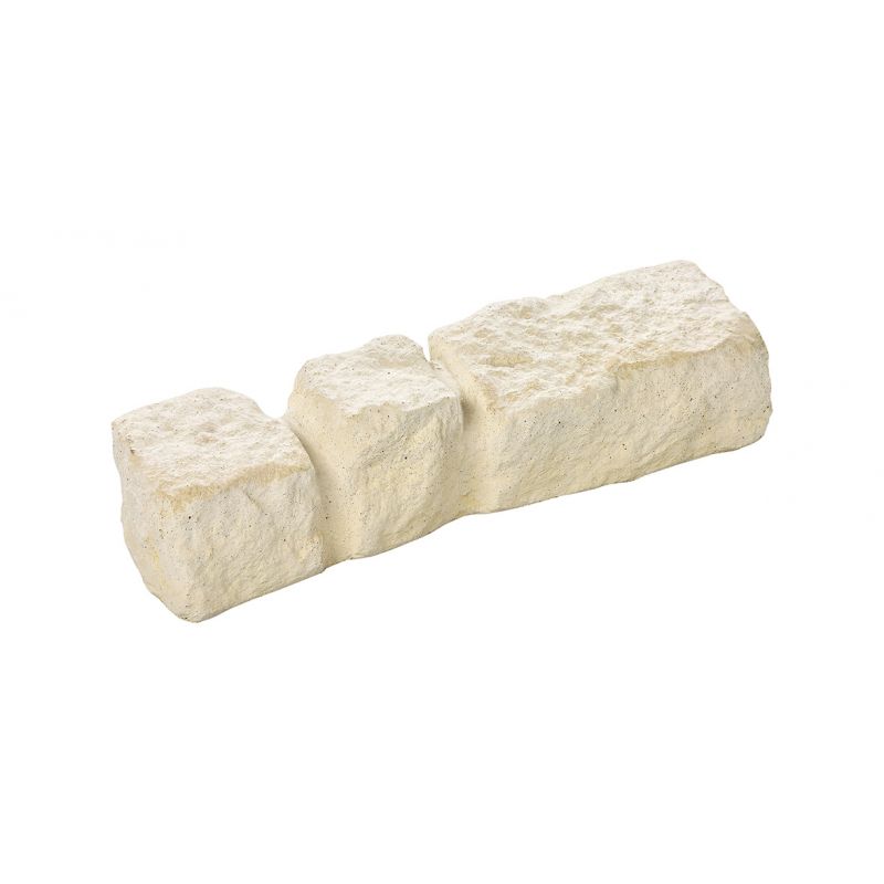 Bloc Muret 3 Moellons Ton Pierre - Bordure Jardin