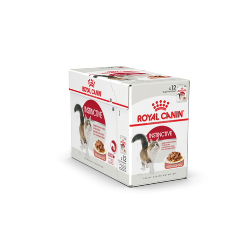 SACHET FRAÎCHEUR EN SAUCE CHAT ROYAL CANIN® INSTINCTIVE - 12X85G