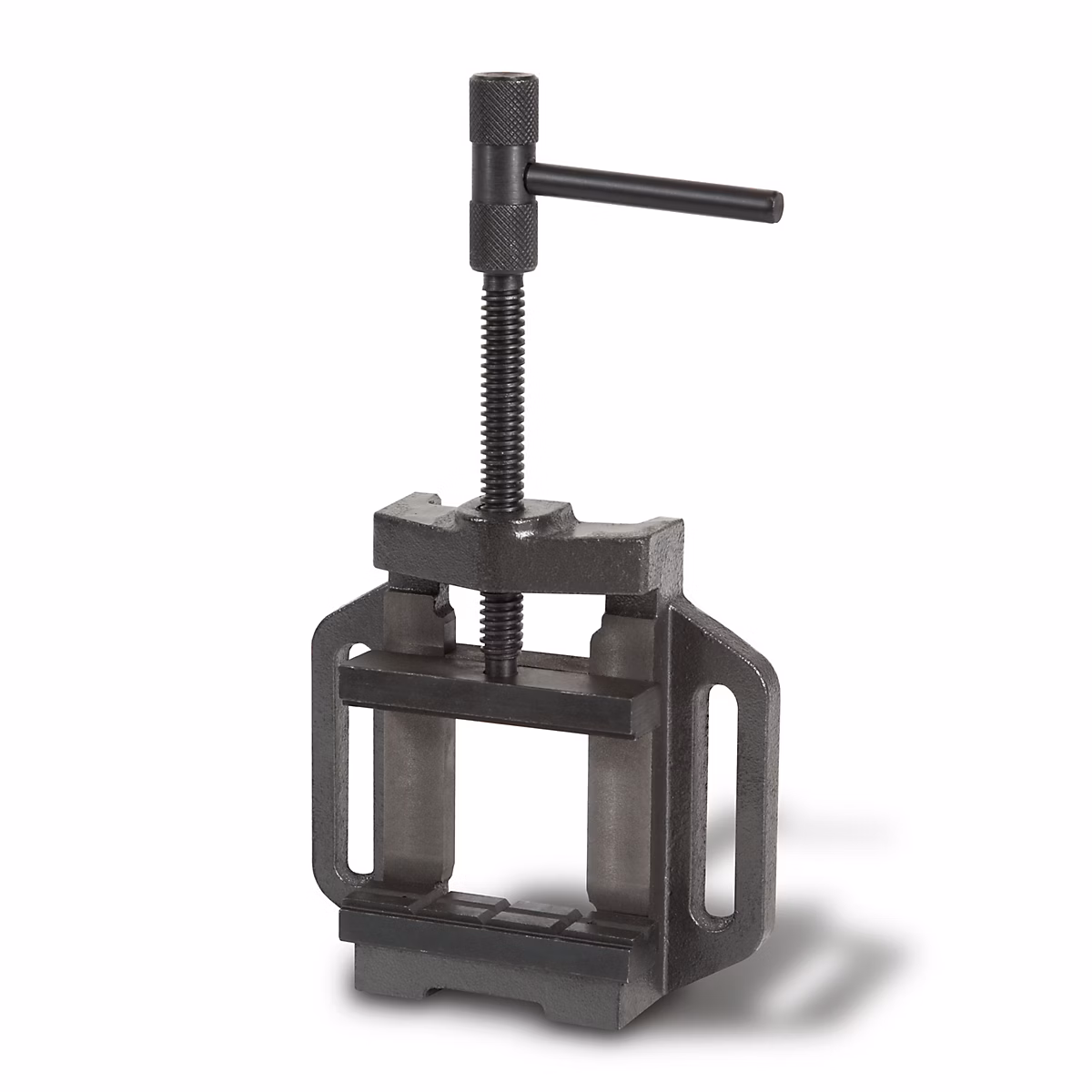 EBERTH Etau perceuse colonne en fonte grise et acier – Largeur des mâchoires 100mm, Largeur de serrage maximale 89mm