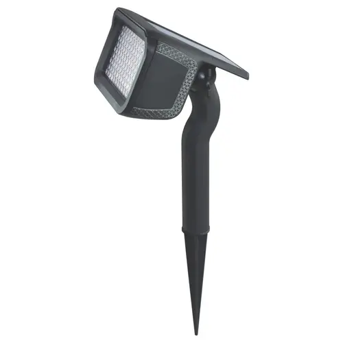 Une sélection pensée pour le jardin：Spot extérieur Power spot pro 100 lm coloris noir en aluminium - 18 cm