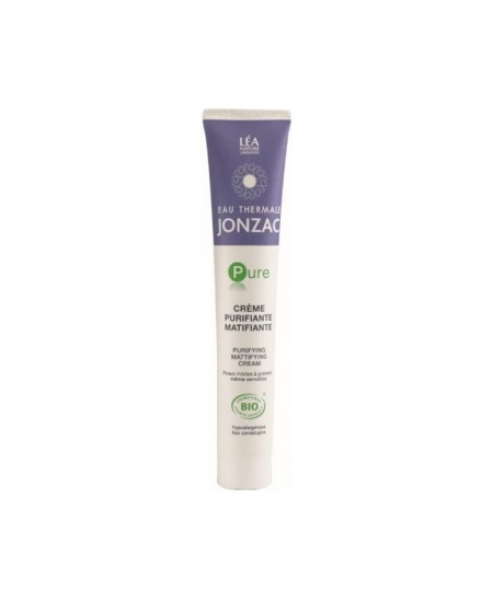 Eau Thermale Jonzac - Crème Purifiante Matifiante PURE - 50 ml