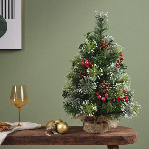 MINI-ARBRE GIVRÉ - ∅30CM - H45CM