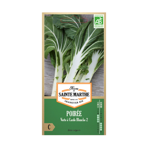 GRAINES POIRÉE VERTE À CARDE BLANCHE 2 BIO