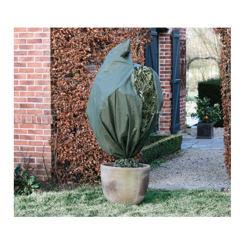 Housse d'hivernage zippée pour plantes - Protection jusqu'à -5C
