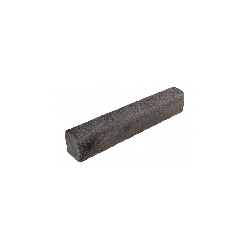 Bordure Ronde Droite Ton Anthracite