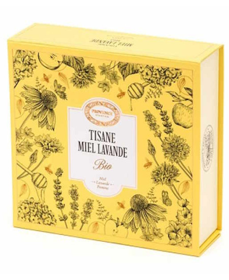 Provence D'Antan Tisane Miel Lavande bio 24 sachets Coffret