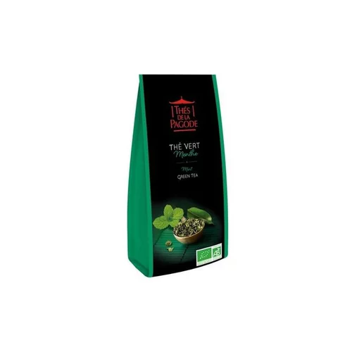 L’allié du jardin：Thé Vert Grand Cru à la Menthe - 110 g