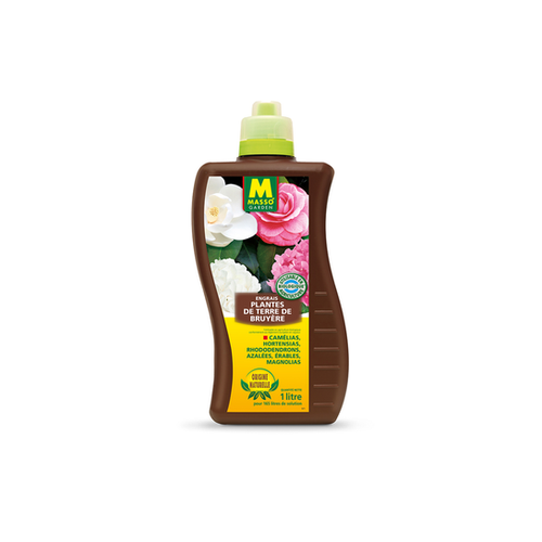 ENGRAIS LIQUIDE PLANTES DE TERRE DE BRUYÈRE MASSO® - 1L