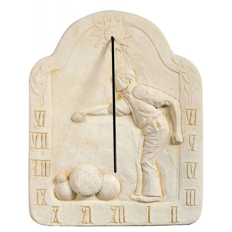 Cadran solaire Pétanque - Statue