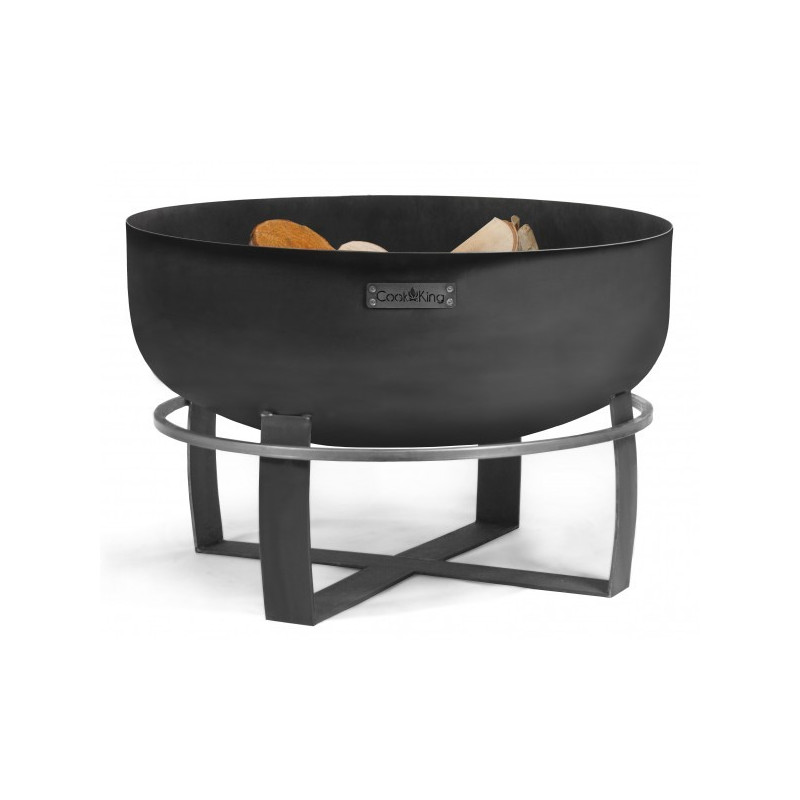 Brasero de jardin XXL Viking 80 cm - Feu sécurisé
