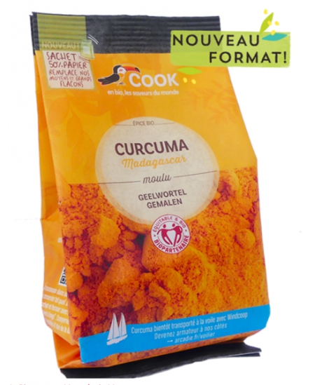 Cook - Curcuma en Poudre - 100 gr