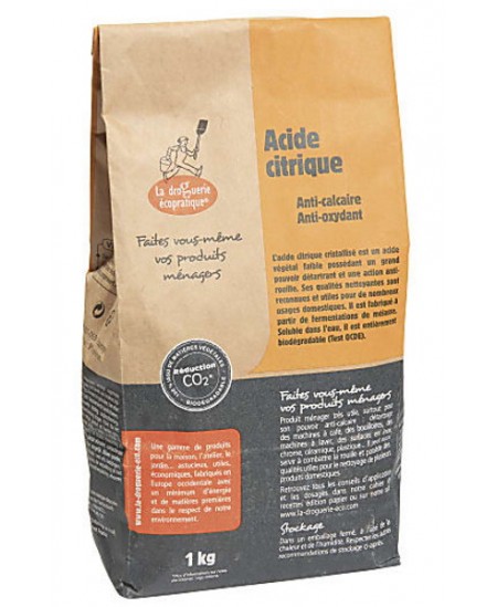 Droguerie Ecologique - Acide citrique - 1kg