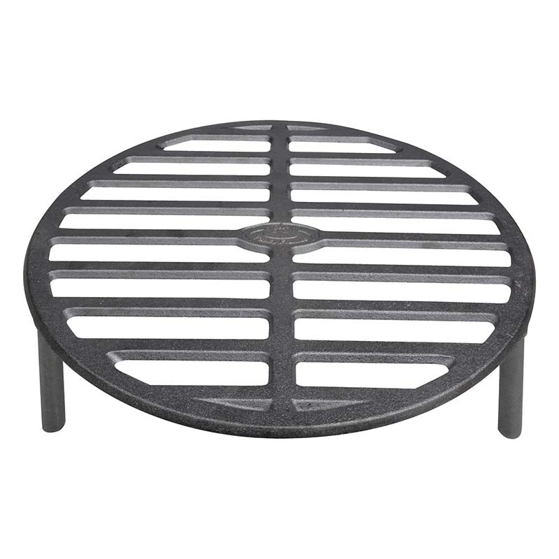 Grille feu de camp en fonte 34 x 34 cm