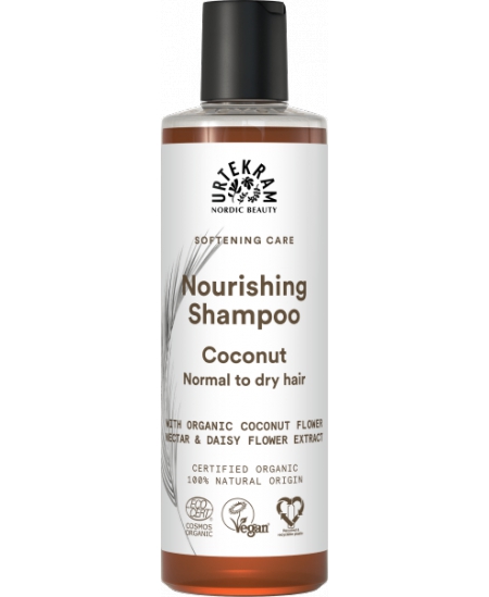 Urtekram - Shampoing à la Noix de Coco cheveux normaux - 250 ml