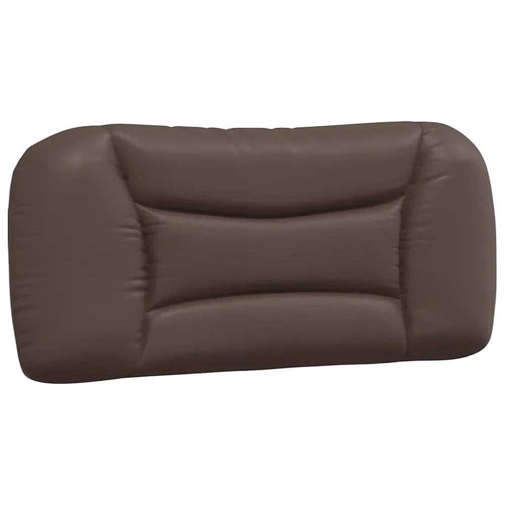 Lit, literie et linge de lit – Coussin de tête de lit Hvar marron 90 cm similicuir vidaXL