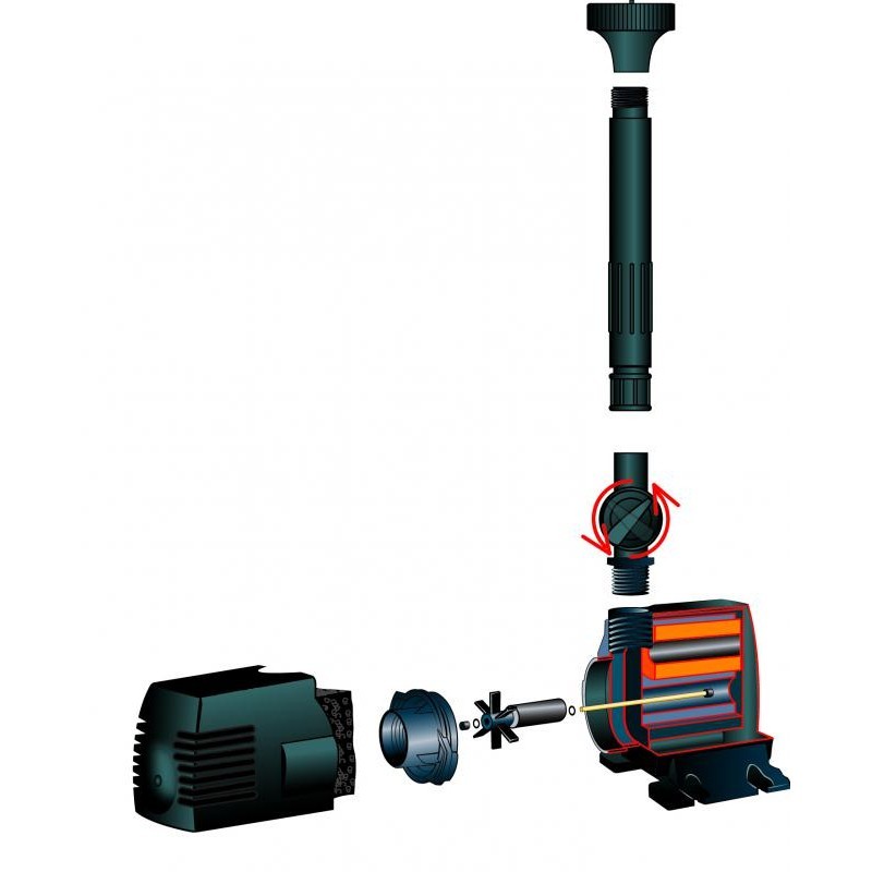 Pompe Xtra pour filtre de bassin - 3000 à 6000l/h