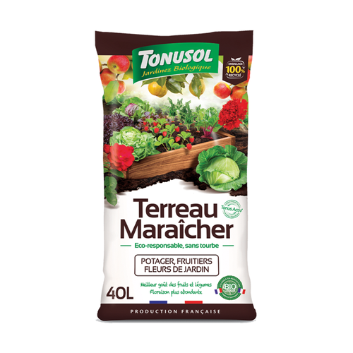 TERREAU MARAÎCHER BIO TONUSOL® - 40L