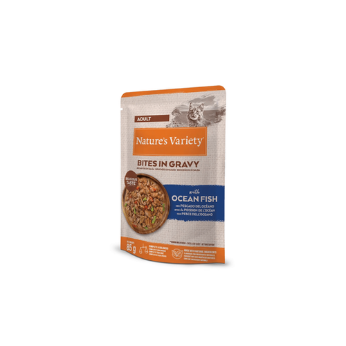 POCHON POUR CHAT NATURE'S VARIETY® - BOUCHÉES EN SAUCE POISSON OCEAN - 85G