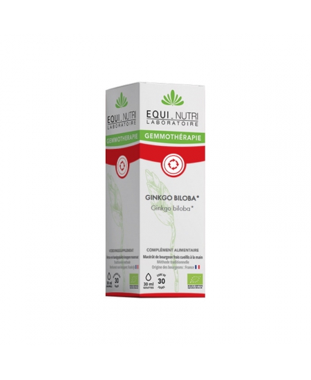 Equi - Nutri - Ginkgo Biloba bio Flacon compte gouttes 30ml
