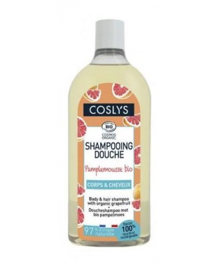 Coslys - Shampoing Douche Pamplemousse Bio - 1000 ml