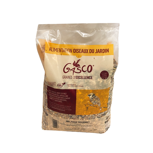 GRAINES POUR OISEAUX MÉLANGE GOURMET - GASCO® - 5KG