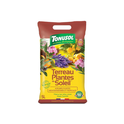 TERREAU PLANTES DU SOLEIL TONUSOL® - 5L