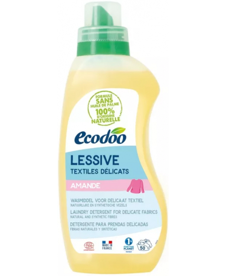 Ecodoo - Lessive Textiles Délicats - 750 ml