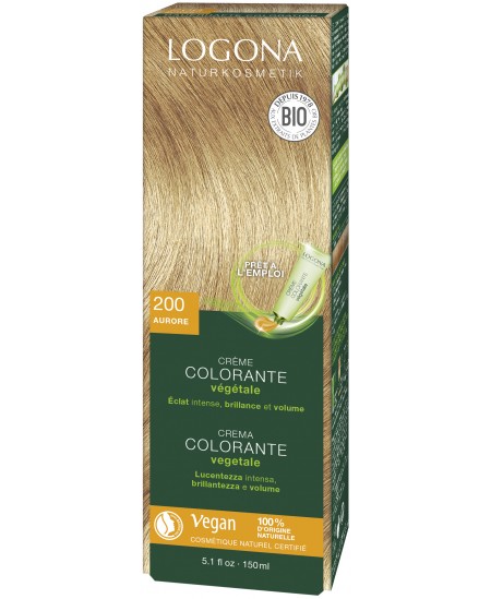 Logona Crème colorante végétale Aurore 150 ml