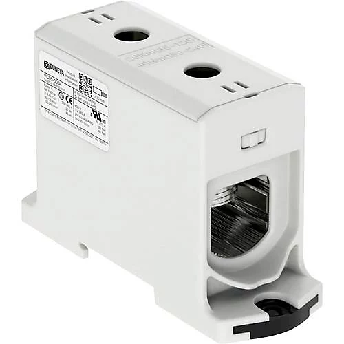 Bloc de distribution 1 pôle VC05 – 0034 gris | 425 A | 1000 V | connexions jusqu'à 240 mm²