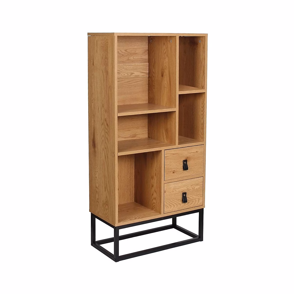Bibliothèque en bois et métal Abbott | Bibliothèque