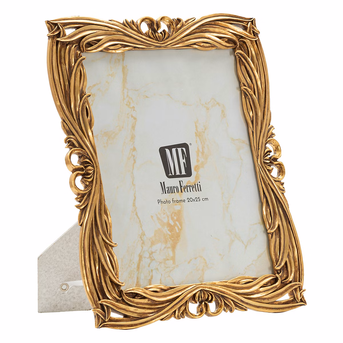 Cadre en résine dorée 27 – 5x2x32 | 5 cm (mesure intérieure 20 × 25 cm)