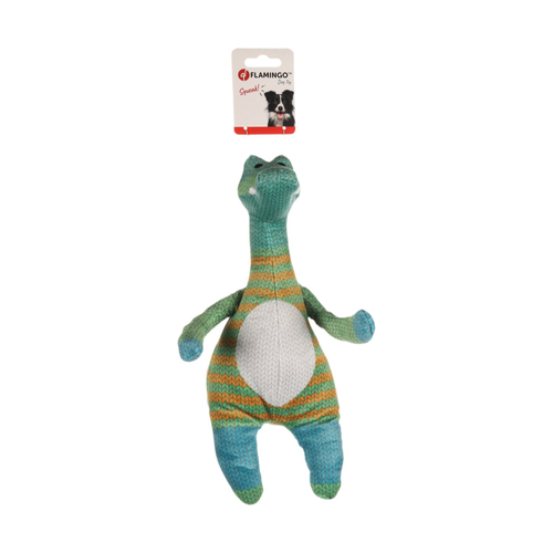 JOUET POUR CHIEN FLAMINGO® DJANGO DINOSAURE VERT