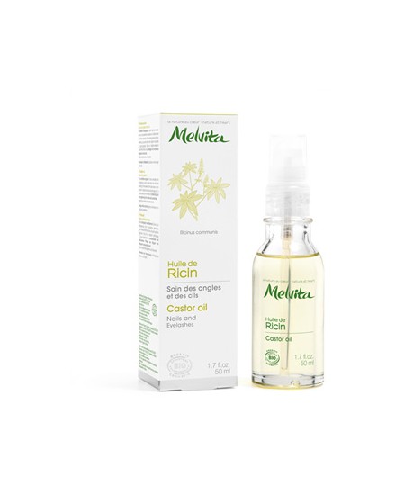 Melvita - Huile de Ricin Soin des ongles et des cils - 50 ml