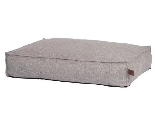 Parfait au jardin：Matelas pour chien coloris gris Fantail Eco Stargaze Harbor Grey - 100 x 70 cm