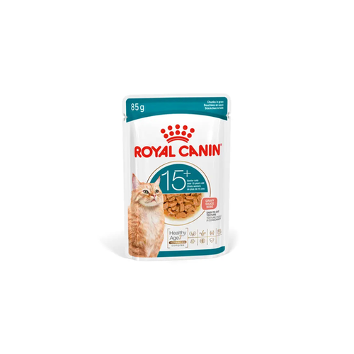 SACHET FRAÎCHEUR EN SAUCE CHAT ROYAL CANIN® AGEING 15+ - 12X85G