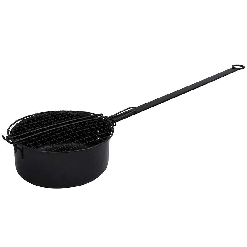 Casserole à pop-corn pour feu extérieur - 69,7 cm