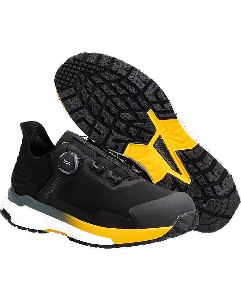 Chaussures de sécurité basses Footwear Customized T.46 Noir/Jaune soleil Homme F1680-704-0977 1046 – Réf. AEPYJFVSW0130819495
