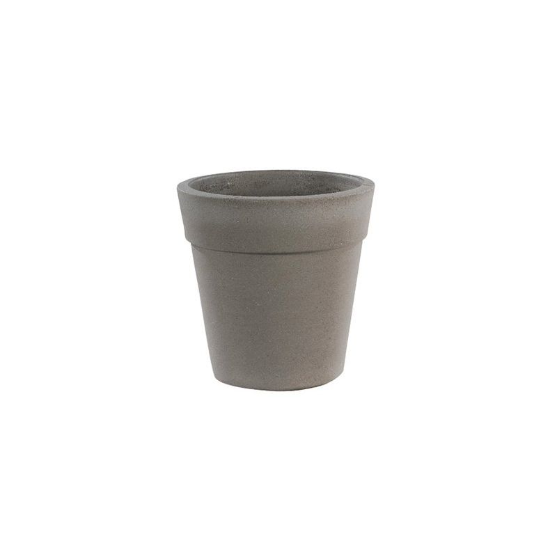 Pot horticole tendance en pierre grise ou blanche