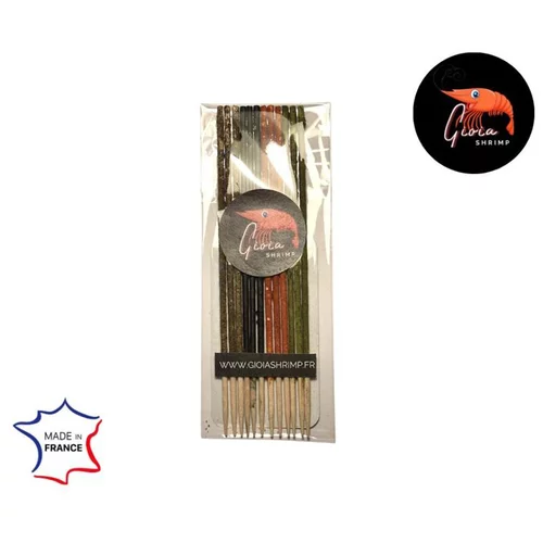 Pour un jardin agréable：Lollies mixtes bio pour les crevettes d'aquarium Gioiashrimp – sachet de 12