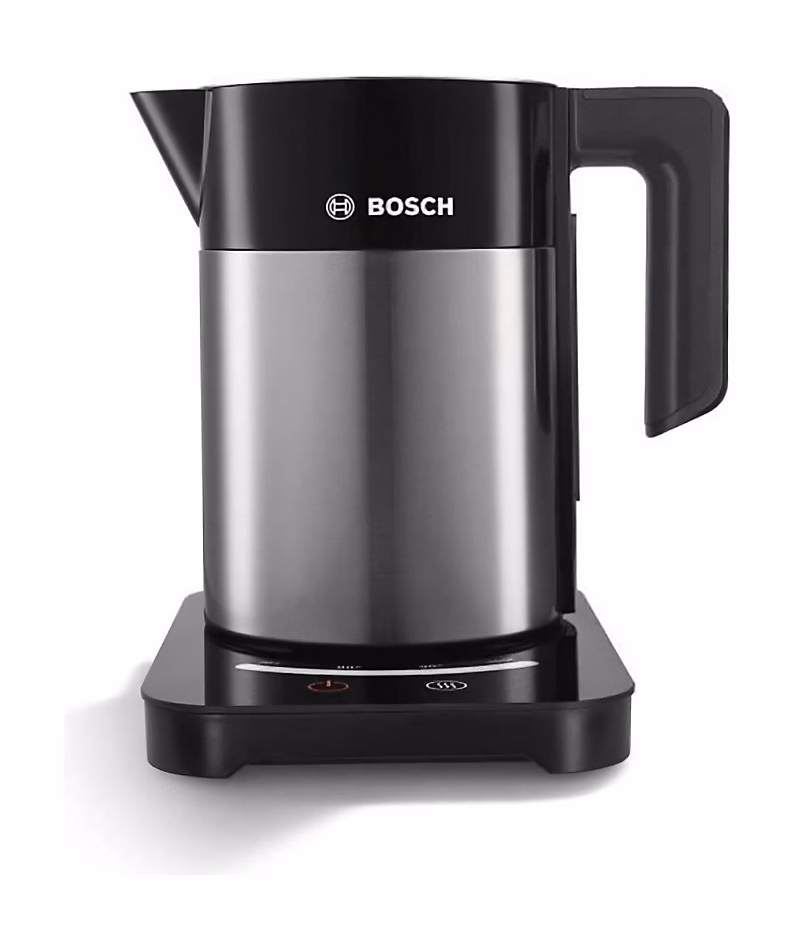 BOSCH TWK7203 Bouilloire électrique programmable – Noir et Inox