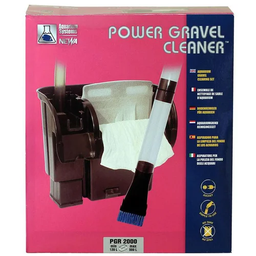 Une sélection pensée pour l’extérieur：Nettoyeur de gravier puissant, technologie innovante, NEWA - modèle Power Cleaner 2000