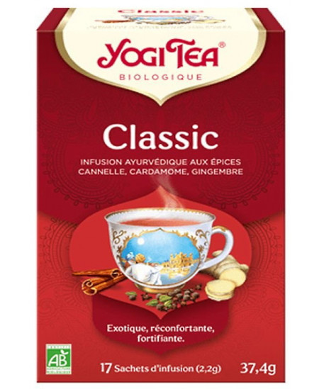 Yogi Tea - Infusion ayurvédique épicée Classic 17 sachets