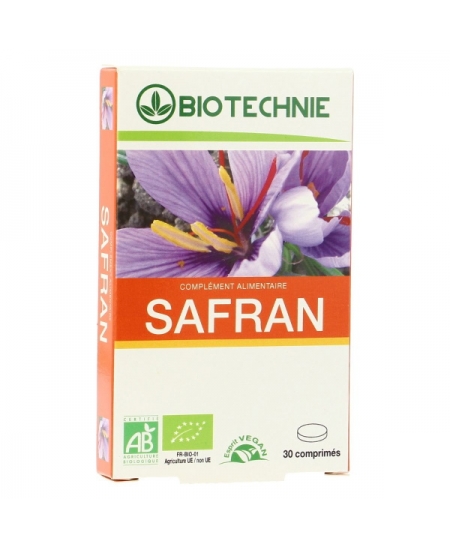Biotechnie - Safran bio - 30 comprimés