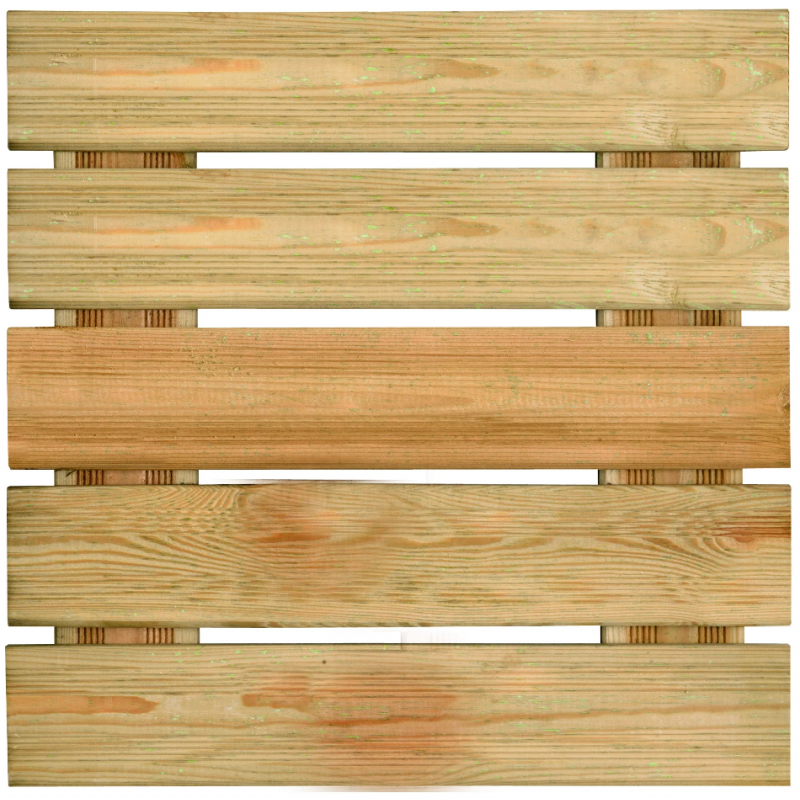 Dalle en bois pour terrasse, jardin et balcon