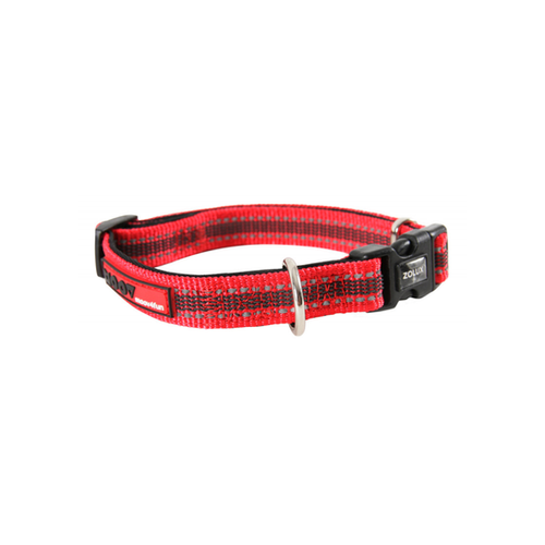 COLLIER POUR CHIEN RÉGLABLE MOOV ZOLUX® - ROUGE - 25MM