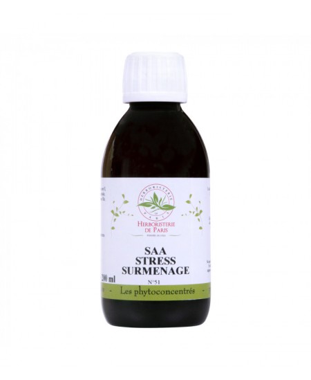 Herboristerie de Paris - Phyto concentré SAA Stress Surmenage - 200ml