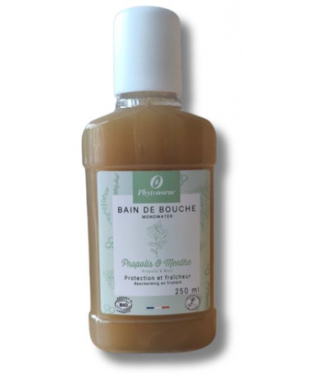 Phytonorm Bain de bouche Propolis et Xylitol goût Menthe 250 ml